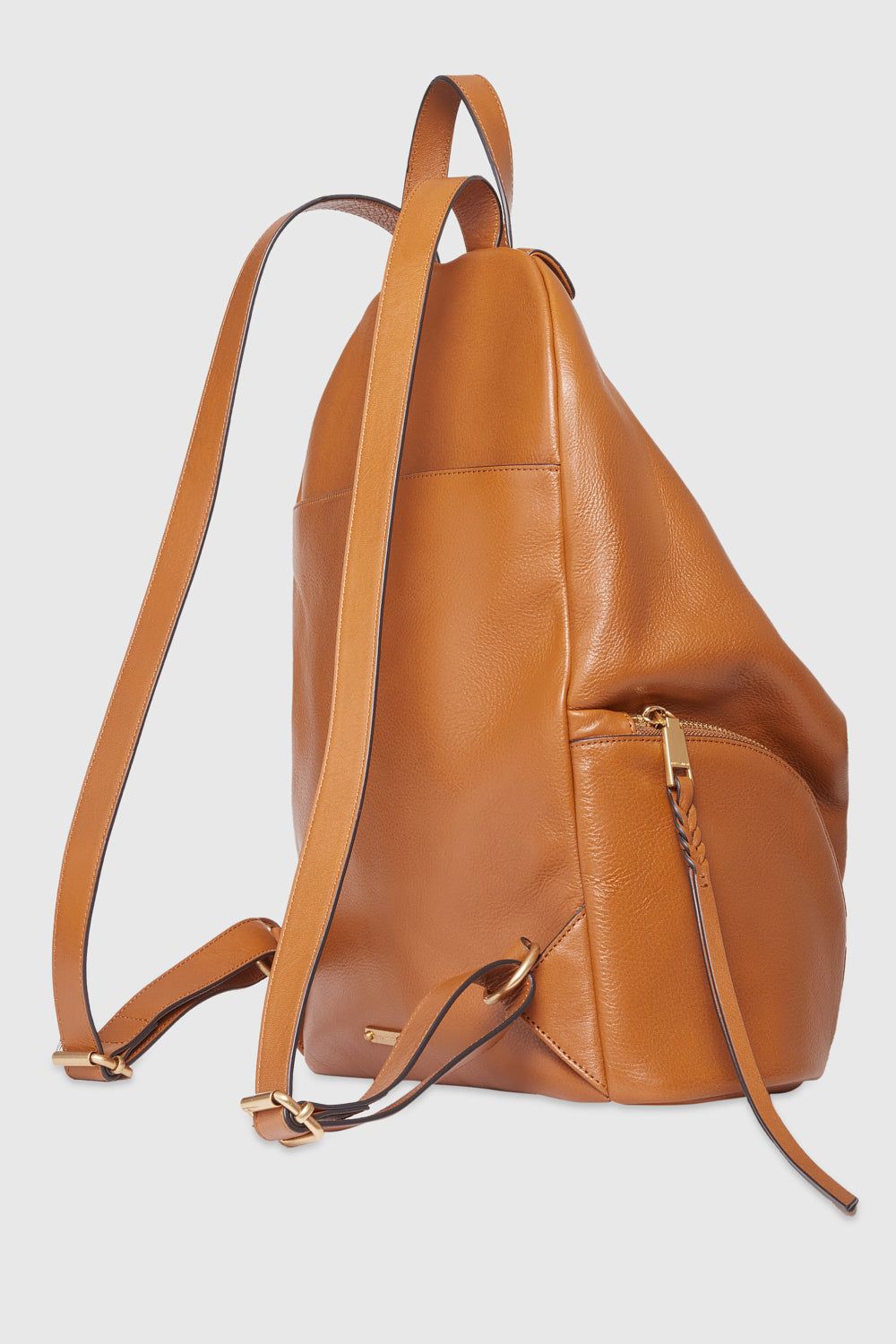 Caramello/Antique Brass Rebecca Minkoff Jumbo Julian Backpack | IYNJK-5042