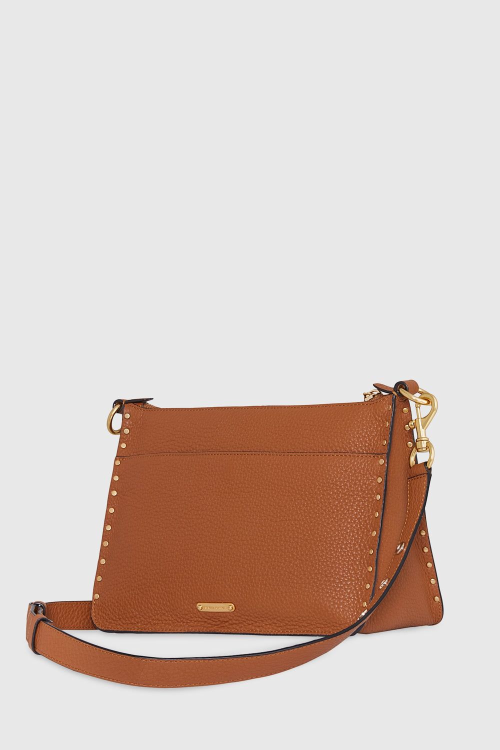 Caramello Rebecca Minkoff Darren Signature Shoulder Bag | WTOZQ-7635