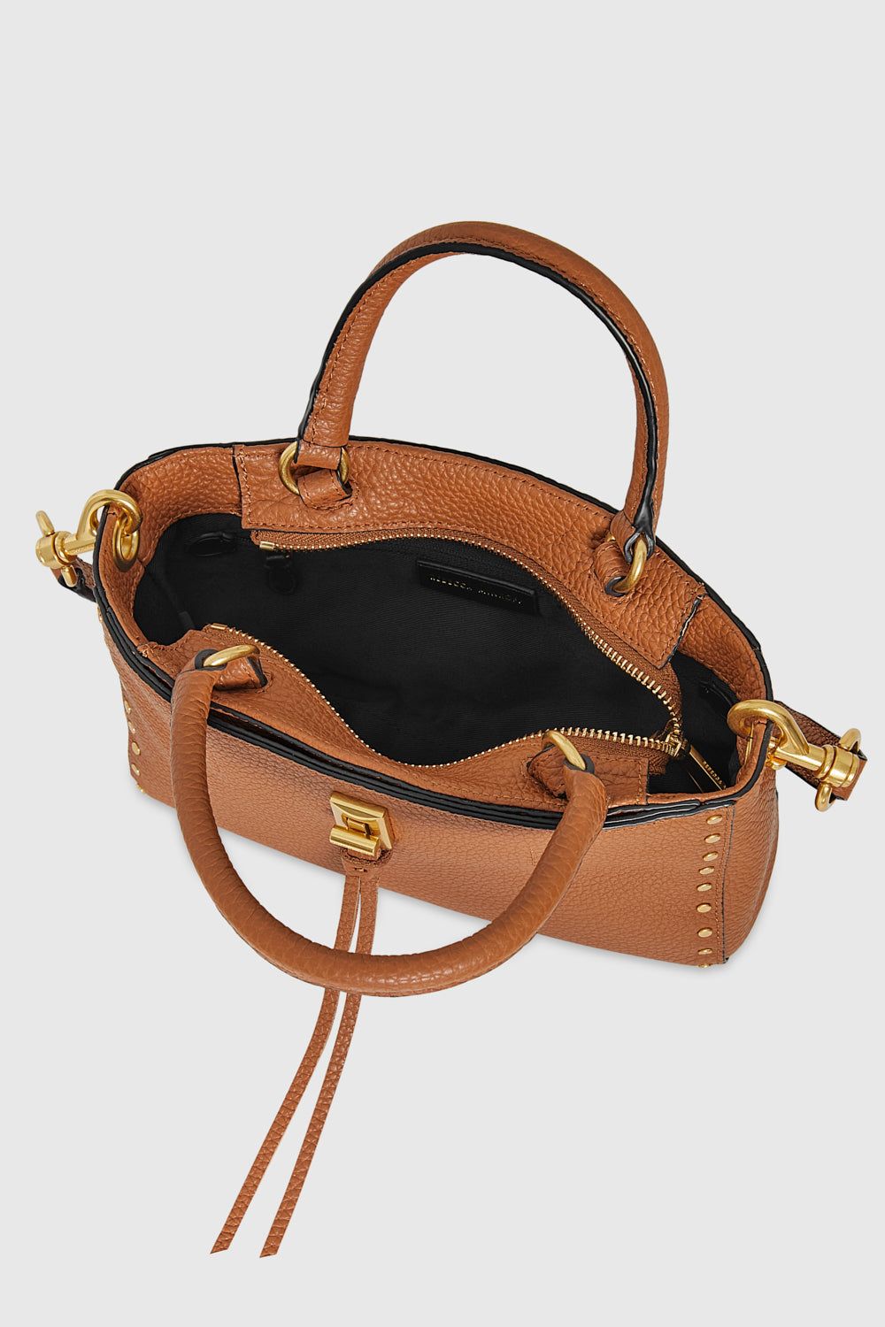 Caramello Rebecca Minkoff Darren Top Handle Crossbody | OAIDU-5823