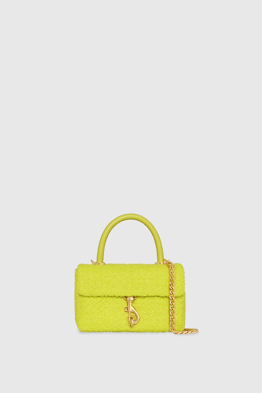 Chartreuse Rebecca Minkoff Edie Top Handle | ZLBUT-5461