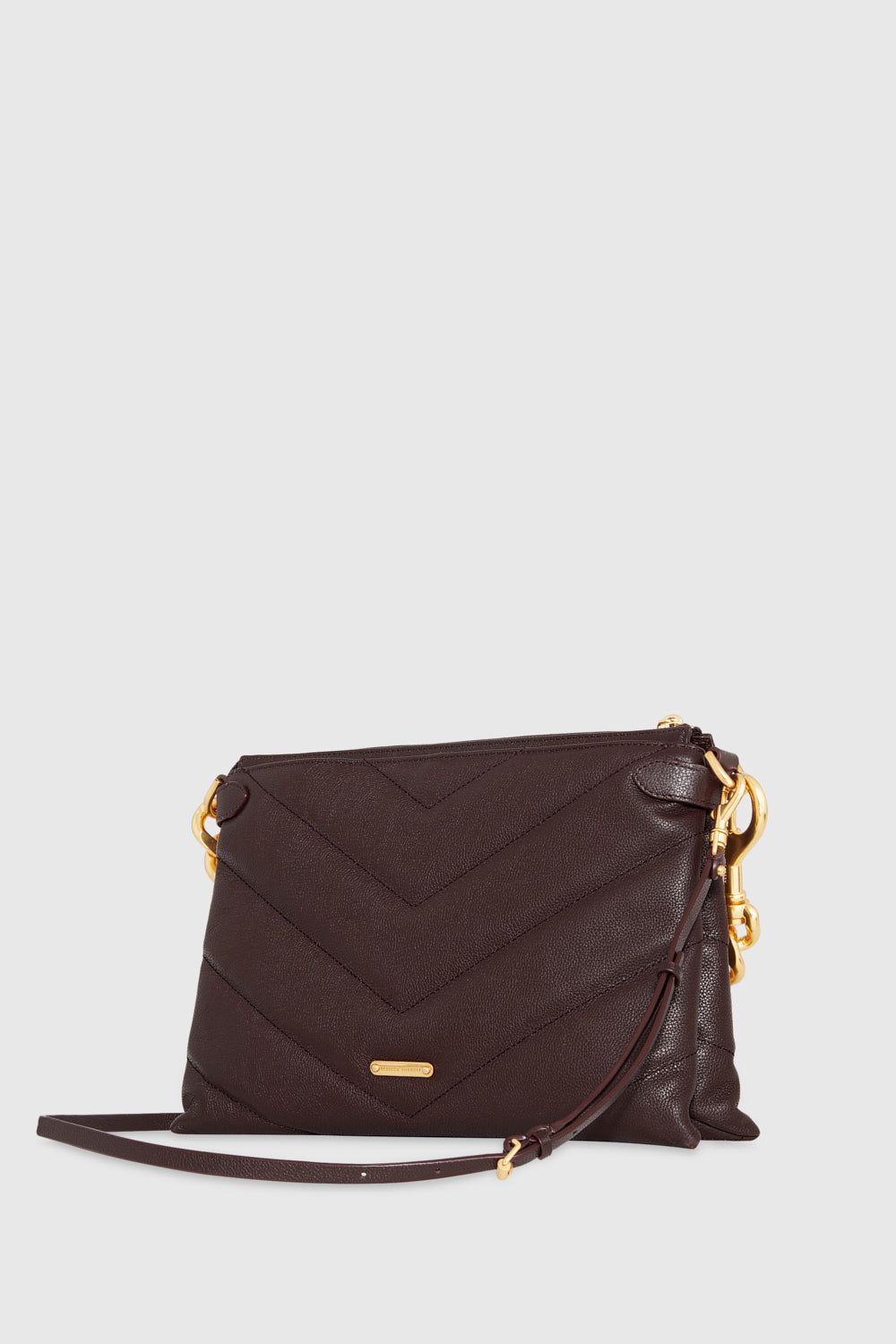 Cigaro/Antique Brass Rebecca Minkoff Edie Maxi Crossbody | JIOMS-6487