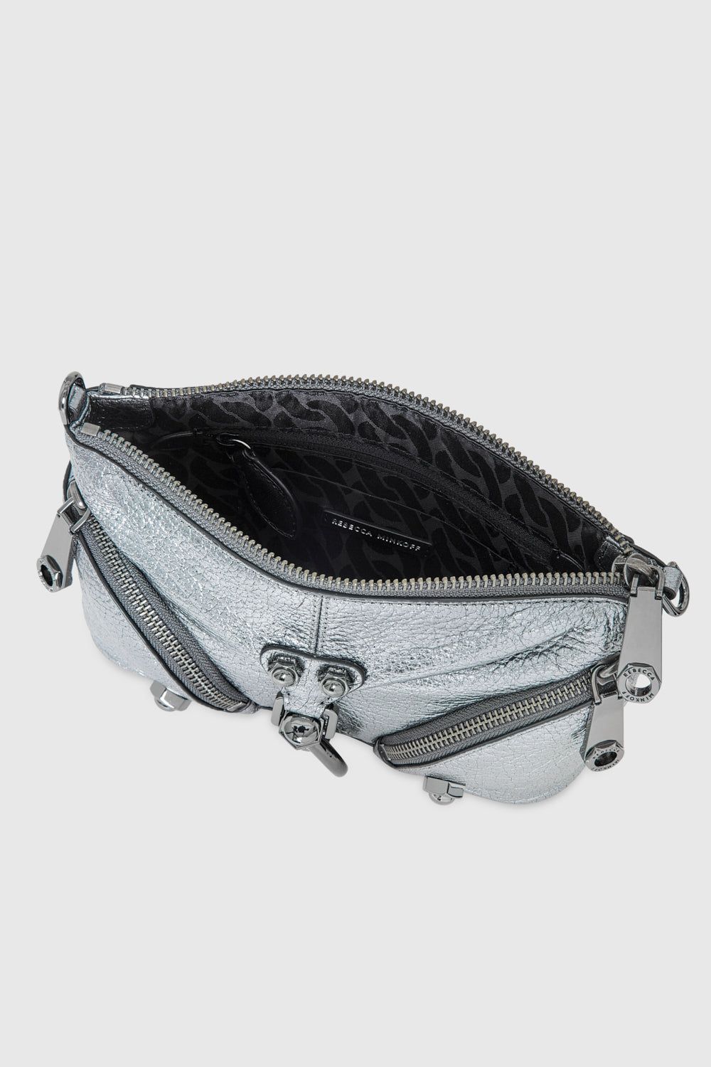 Dark Grey Rebecca Minkoff Mini Julian Crossbody | XNBSA-2374