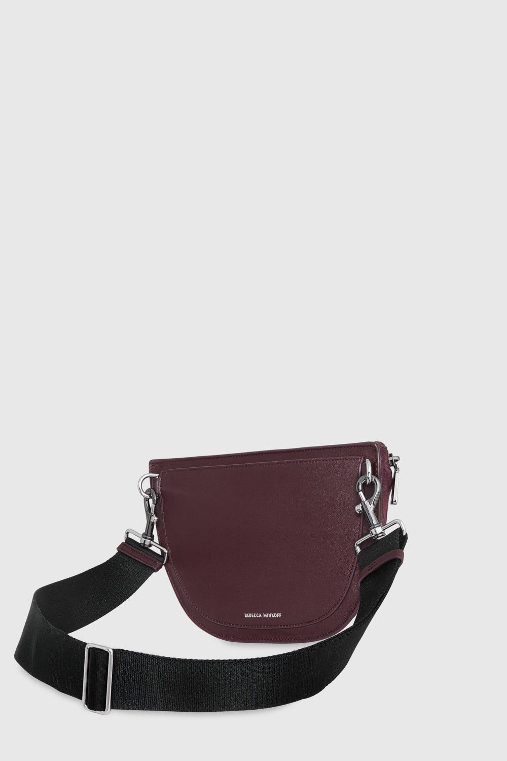 Dark Red Rebecca Minkoff Darren Belt Bag With Celestial Studs | ORBWD-8345