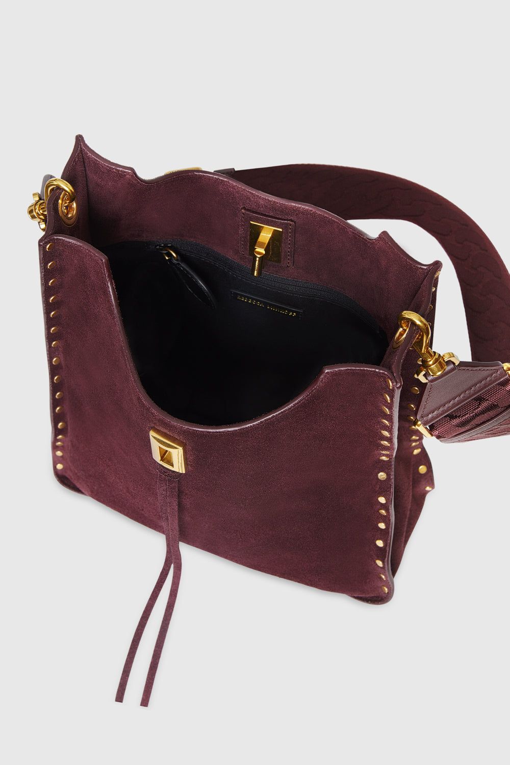 Dark Red Rebecca Minkoff Darren Medium Feed | PMQGW-7940