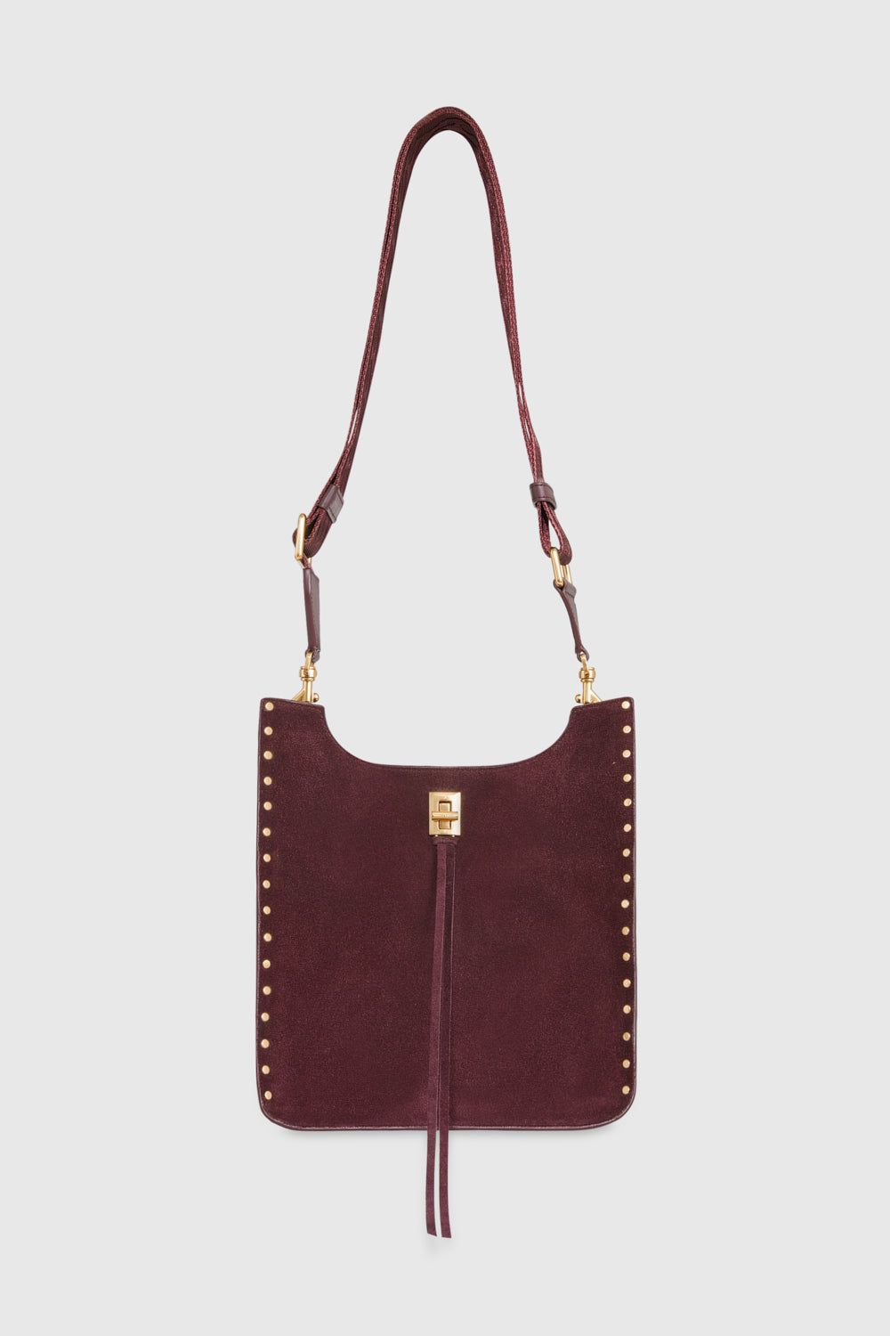 Dark Red Rebecca Minkoff Darren Medium Feed | PMQGW-7940