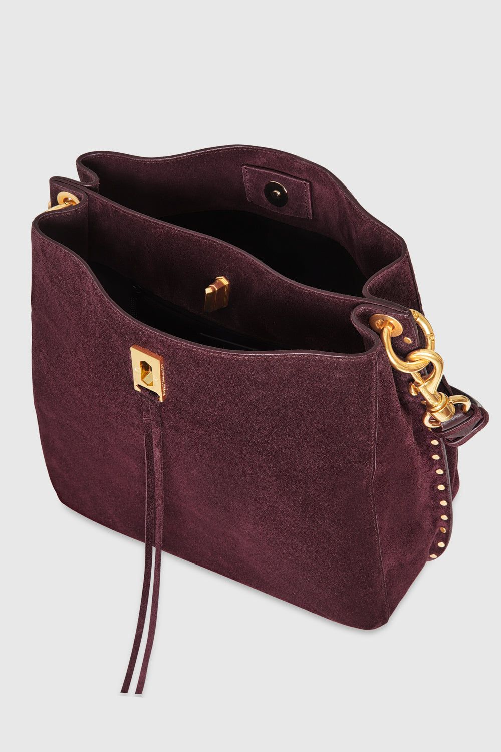 Dark Red Rebecca Minkoff Darren Shoulder Bag | GPDKI-7084