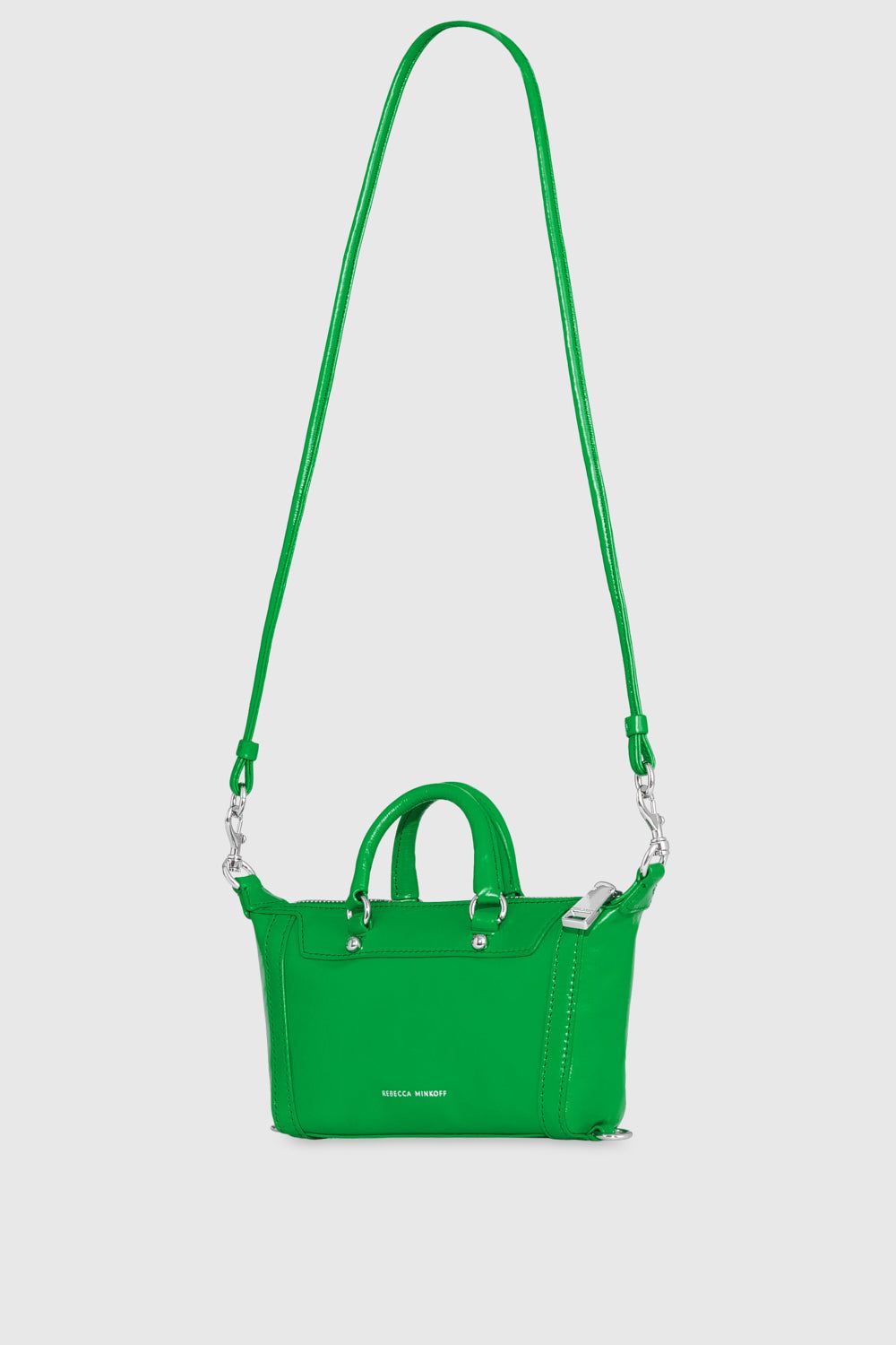 Green / Silver Rebecca Minkoff Micro Mini M.A.B. | FQBHD-4651