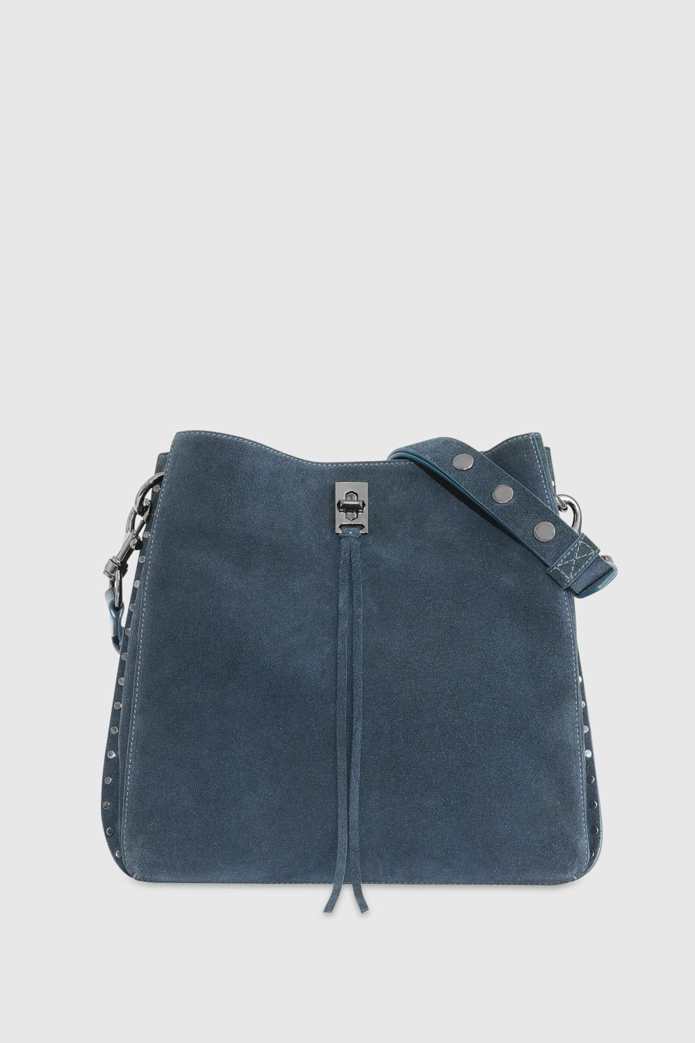 Grey Rebecca Minkoff Darren Shoulder Bag | QKTIG-1398