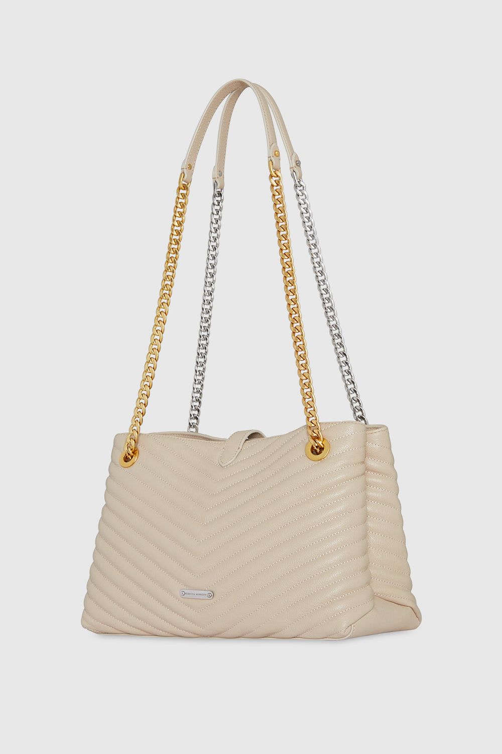 Grey Rebecca Minkoff Edie Medium Tote | HUTGE-3928