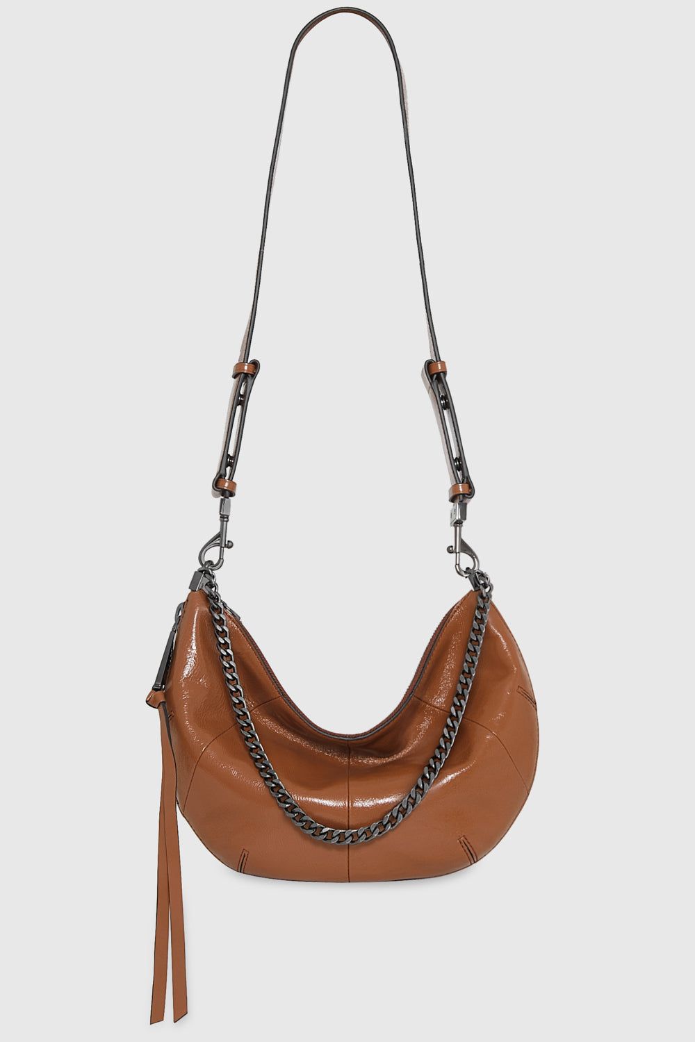 Grey Rebecca Minkoff Zip Around Crossbody | NUFVY-9536