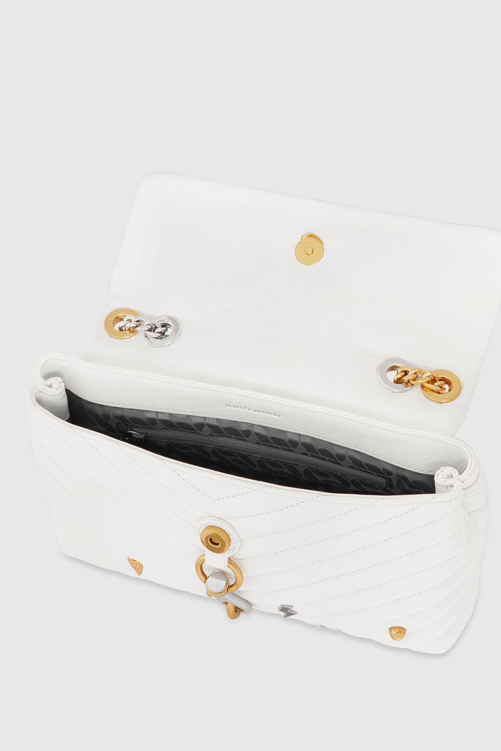 Paper Rebecca Minkoff Edie Medium Crossbody With Celestial Studs | UMZWN-0897