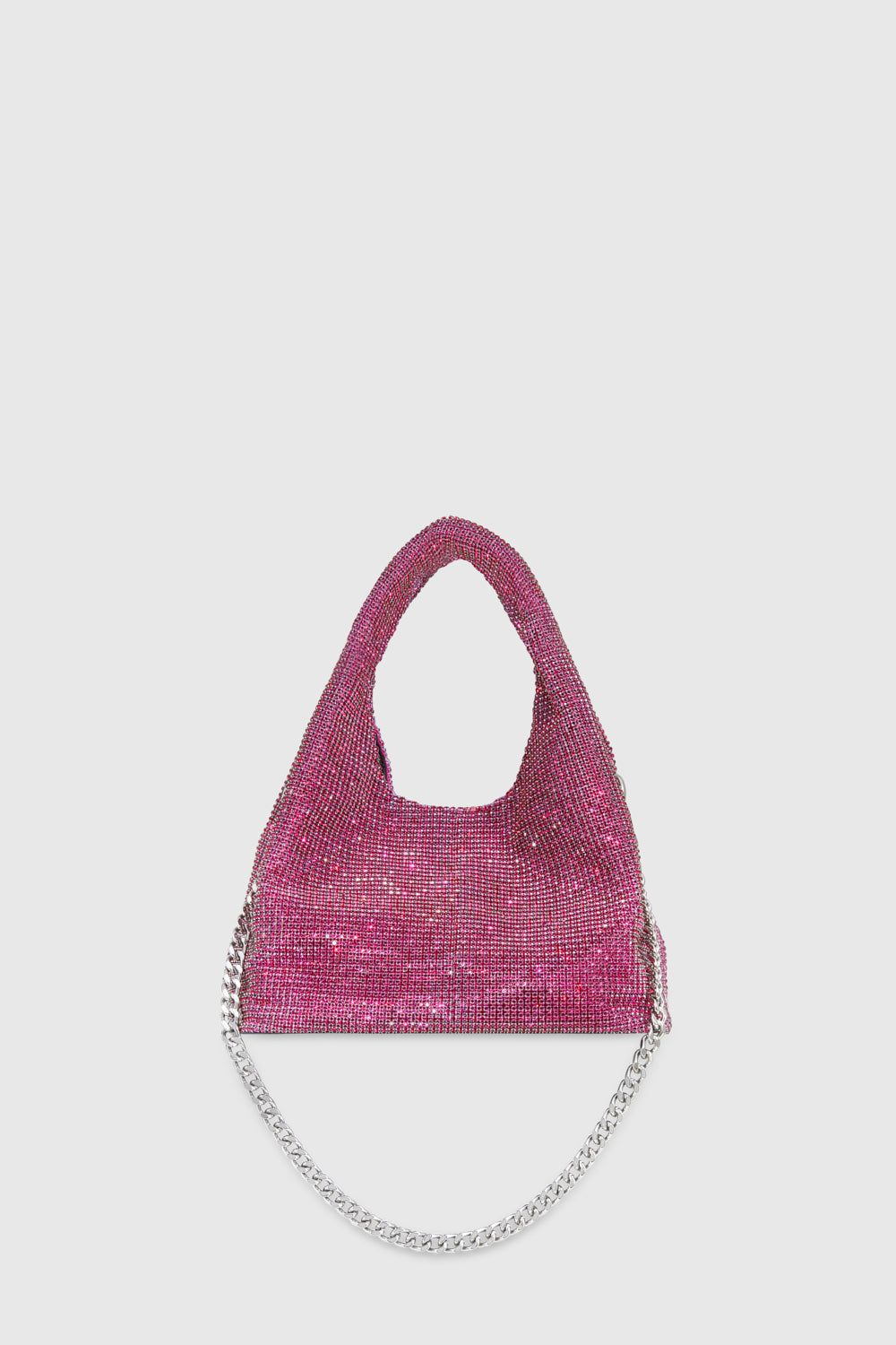 Pink Rebecca Minkoff Crystal Mini Chain Carryall | MLDCU-5219