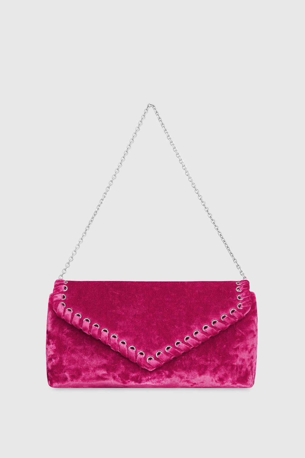 Pink Rebecca Minkoff Whip Clutch | HTACB-5087