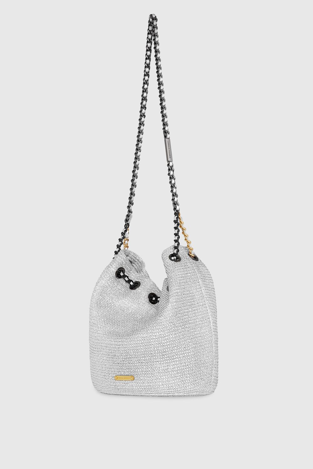 Silver Rebecca Minkoff Soft Bucket Bag | YVRAT-6852