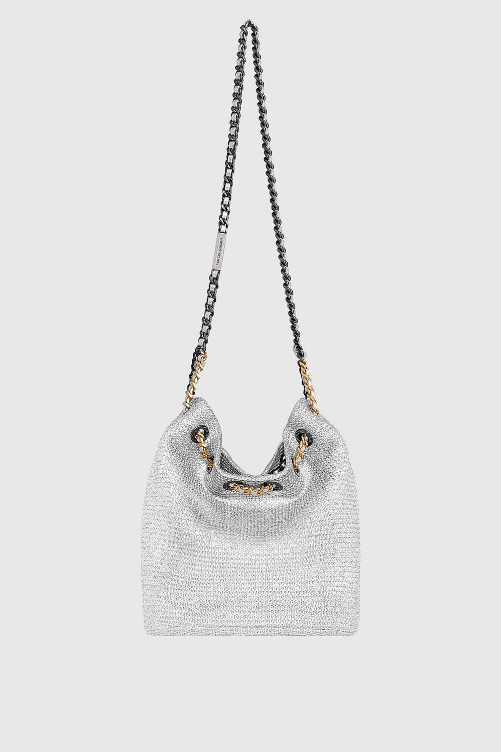 Silver Rebecca Minkoff Soft Bucket Bag | YVRAT-6852