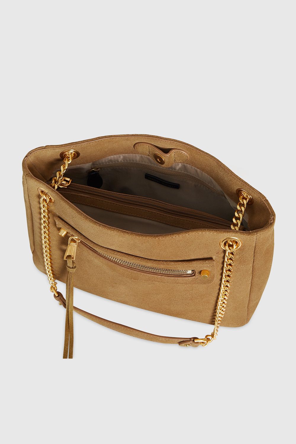 Walnut Rebecca Minkoff Regan Shoulder Bag | SGAIM-8563